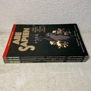 Dark Horse Comics ABE SAPIEN Volumes 1-4 Trade Paperbacks 1st Ed Publications